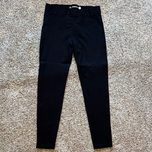 Betabrand Classic Black Skinny Pants